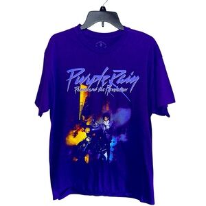 Price Purple Rain Graphic T-Shirt Size Large